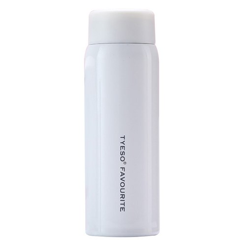 TYESO 진공단열 미니 텀블러, 화이트, 200ml