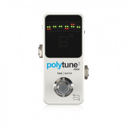 POLYTUNE 3 미니 폴리포닉 튜너 기타 페달, 1개