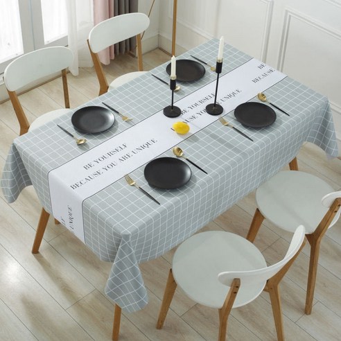 빈테리어 주방 인테리어 포인트 테이블보, 13, 110 x 160 cm