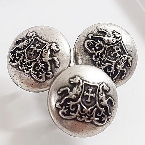 동대문단추왕 마이칸 단추 21mm, 3개, 은니
