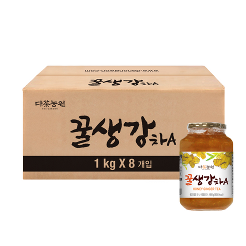 다농원 꿀생강차A, 1kg, 1개입, 8개