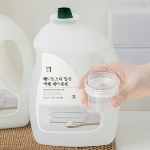 살림백서 베이킹소다 담은 액체 세탁세제, 3L, 2개