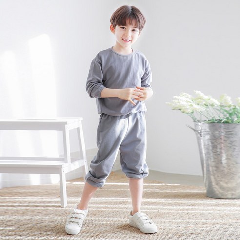 아동용 절개 사선 상하세트