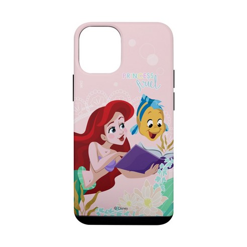 디즈니 프린세스 파스텔 카드 슬라이드 휴대폰 케이스