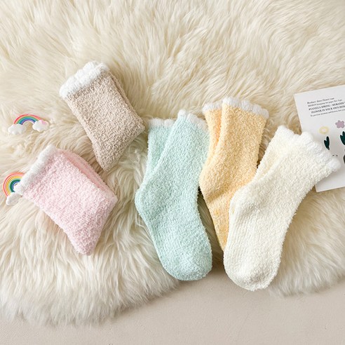 겨울철 따뜻한 수면 양말의 완벽한 선택