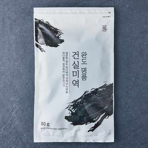 주일 완도 명품 건실미역, 80g, 5개 거제돌미역