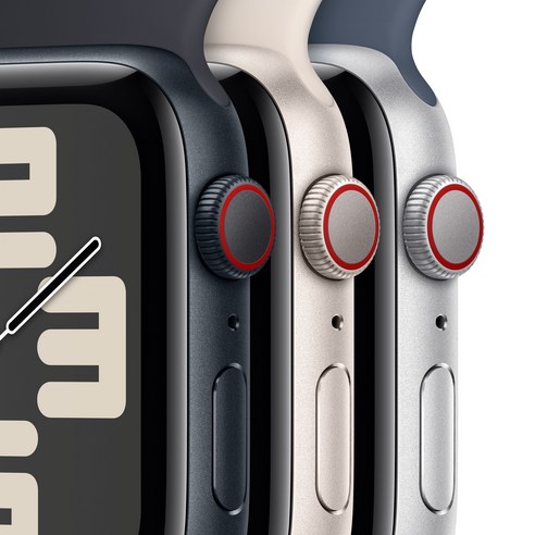 알루미늄 케이스와 혁신적인 디자인이 돋보이는 Apple 2023 애플워치 SE 2세대