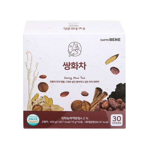 카페베네 쌍화차, 15g, 30개입, 1개