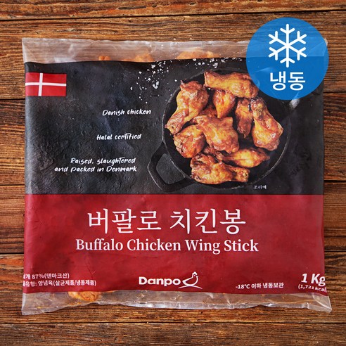 덴포 버팔로 치킨봉 (냉동), 1kg, 1개