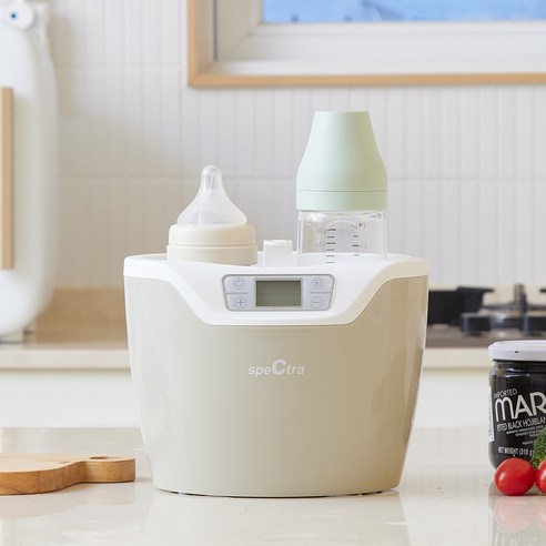 밤중 수유, 워킹맘의 필수템! 스펙트라 보틀워머로 육아가 쉬워졌어요.