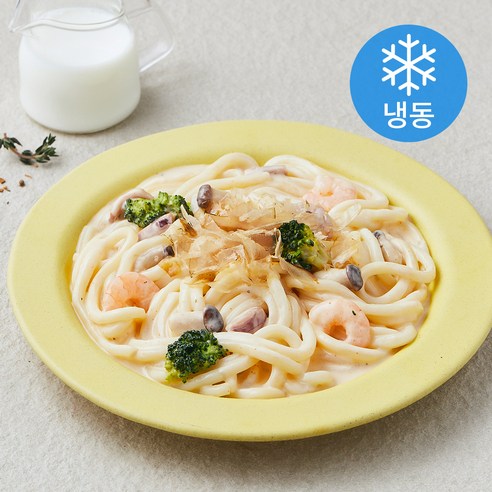 쿡솜씨 해물 크림 우동 (냉동), 620g, 1개