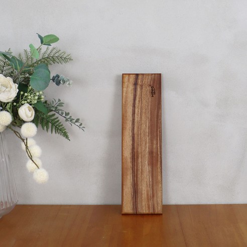 주방 인테리어와 실용성을 모두 갖춘 고품격 원목 회전접시 도마