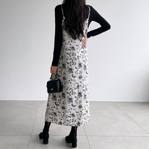 뷔스티에원피스 마이시즌 여성용 폰타 플리츠 뷔스티에 원피스 피핀 여성용 플라워 뷔스티에 롱 원피스 38401