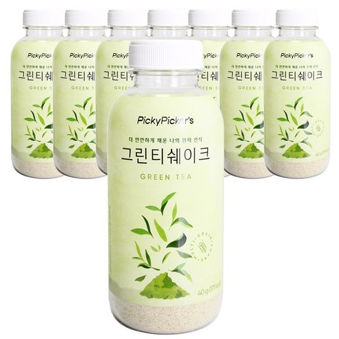 그린티 쉐이크 선식가루, 8개, 40g