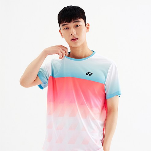 요넥스 남성용 배드민턴 반팔 티셔츠 213TS017M