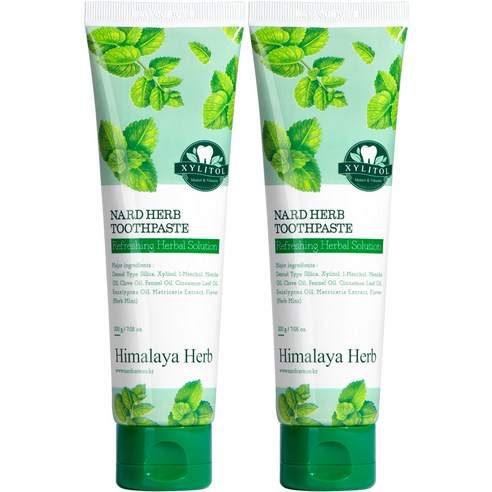 부케가르니 나드 구취 케어 치약, 200g, 2개