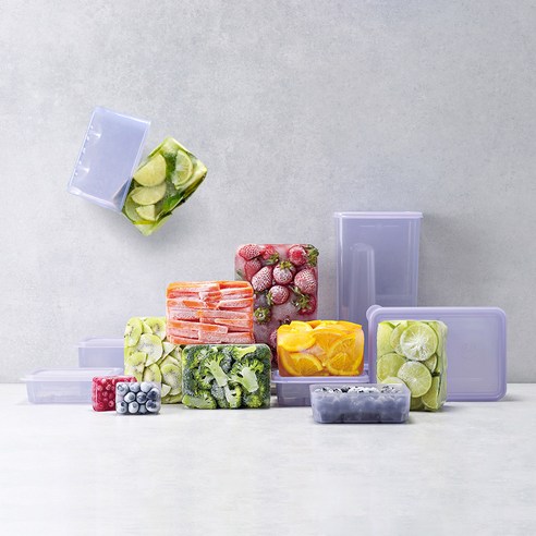 냉동실 정리를 위한 혁신적인 밀폐용기