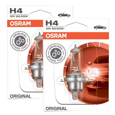 오스람 H4 오리지널 전조등 블리스터은 밝고 안전한 주행을 위한 최적의 선택