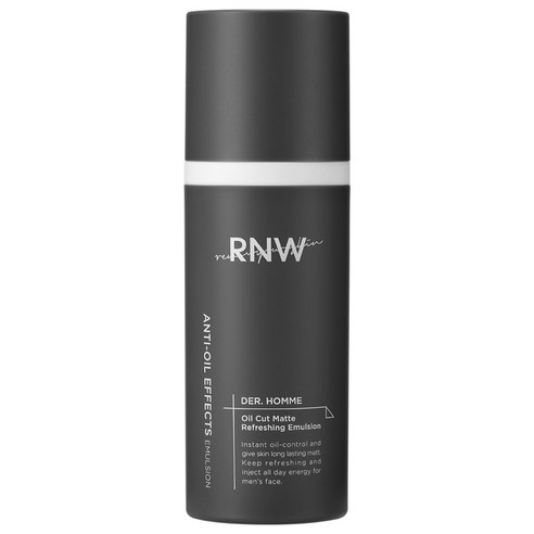 RNW 더 옴므 오일 컷 매트 리프레싱 에멀전, 100ml, 1개