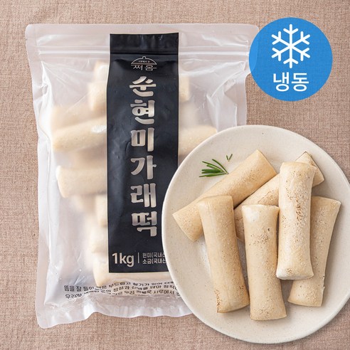 쪄옴 순현미 가래떡 (냉동), 1kg, 1개