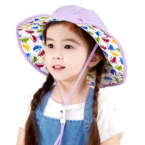 썬글레이드 아동용 UV 와이어 캠핑햇