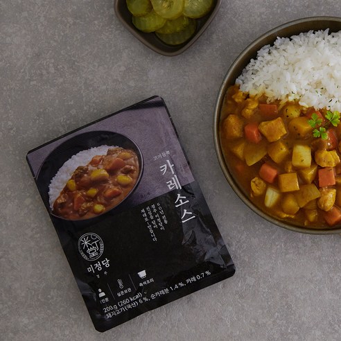 풍성한 맛의 즉석 카레