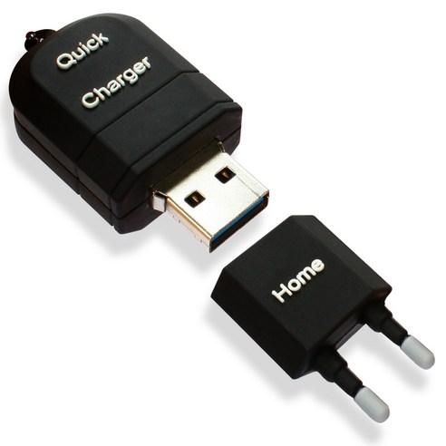 칼론 돼지코 어댑터 USB3.0 메모리 블랙, 128GB, 1개