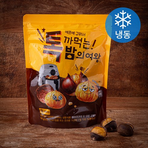 까먹는 밤의여왕 (냉동), 500g, 4개