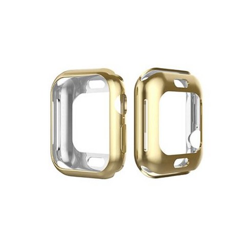 4YOU 스마트워치 TPU 보호 케이스 (42mm 호환가능), 골드