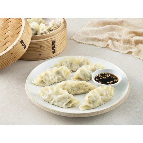 진하고 풍성한 고기왕 속이 가득한, 안심하고 간편하게 즐기는 풀무원 고기왕교자