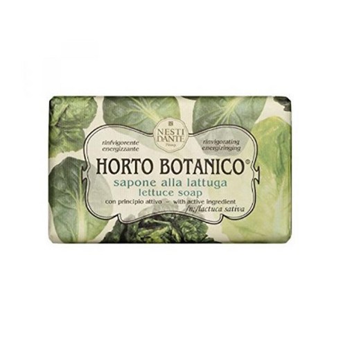 네스티단테 호르토 보타니코 수제 향기 비누 상추, 215g, 1개