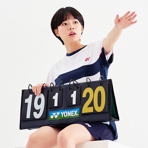 요넥스 여성용 배드민턴 반팔 티셔츠 213TS024F