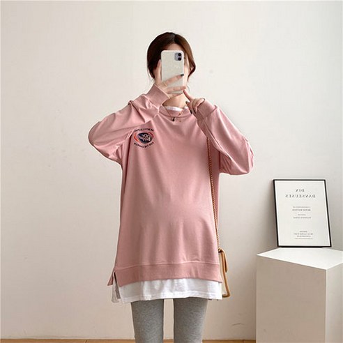 에스텔라 임산부 풀오버 맨투맨