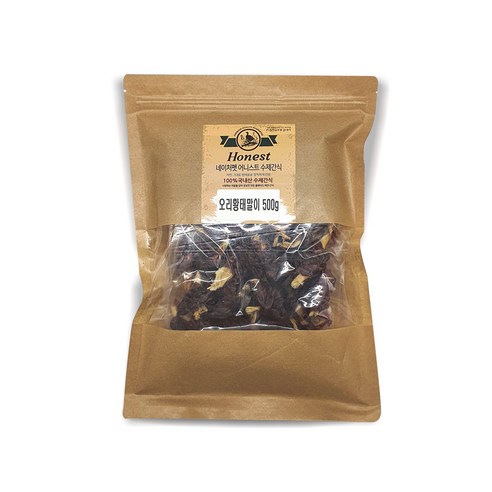 네이처펫 어니스트 강아지 간식 500g, 1개, 오리고기 + 황태 혼합맛