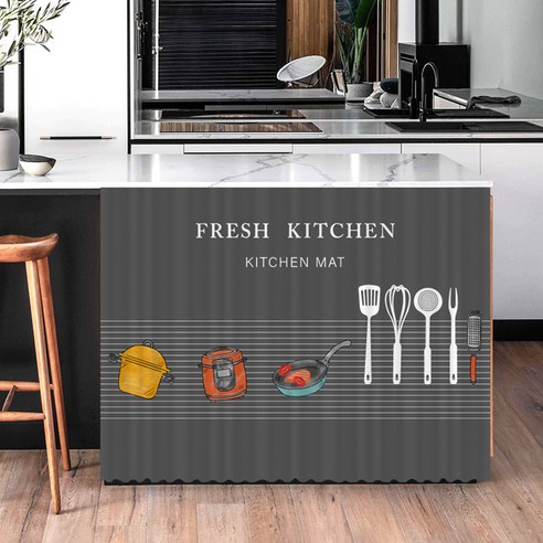 주방에 감성을 더하다: 아티홈 키친 쿡 벨크로 캐비닛 커튼 리뷰 주방가림막커튼