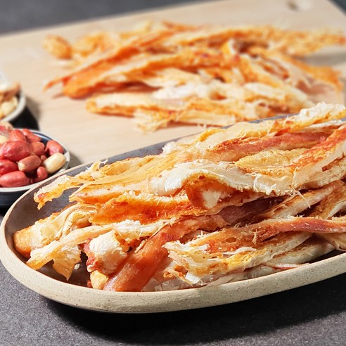 해야미 허니버터향 바베큐 오징어 400g - 간식용 조미오징어