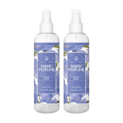 더허브샵 드레스 퍼퓸 250ml, 화이트머스크, 2개