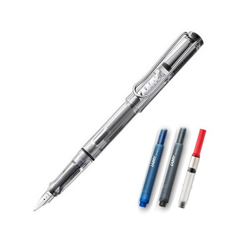 LAMY 비스타 만년필 세트, F, 컨버터 포함, 케이스 랜덤 발송 LAMY 비스타 만년필 세트, F, 컨버터 포함, 케이스 랜덤 발송