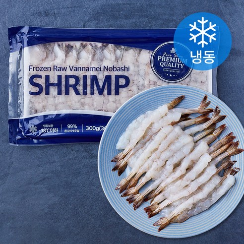 바이킹마켓 노바시 새우살 (냉동), 1개, 300g(30미)