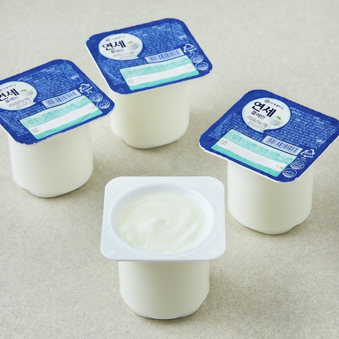 연세유업 연세 요거트 플레인, 80g, 4개입, 1개