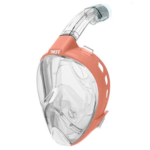 스네프 스마트 스노클링 마스크 SMC-3001, 코럴핑크, 1개