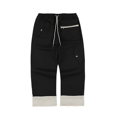 오와이 남성용 FRONT POCKET RIP PANTS