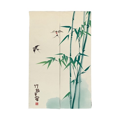 에이홉 봉포함 중국스타일 파티션 커튼, Type 24