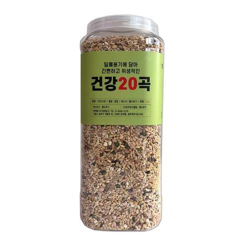 대한농산 통에담은 건강20곡, 2kg, 1개