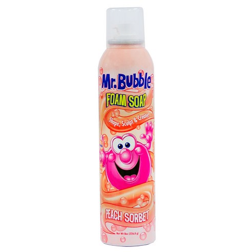 미스터버블 피치샤벳 폼솝, 236ml, 1개