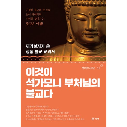 이것이 석가모니 부처님의 불교다 - 재가불자가 쓴 정통 불교 교과서, 북랩