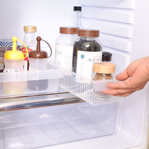 힐로 키친 다용도 정리 트레이: 냉장고 정리를 위한 필수 아이템