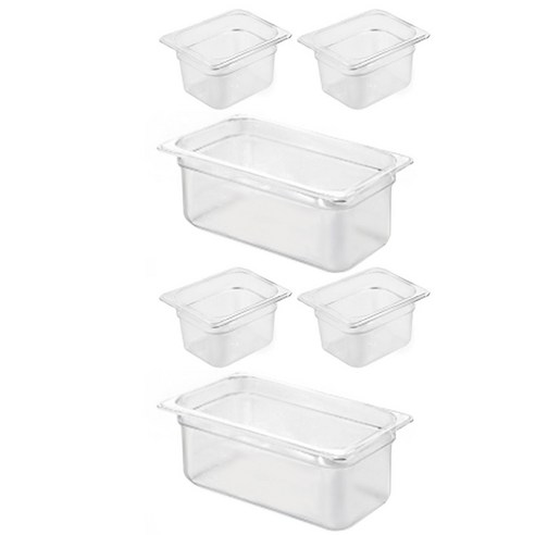 세기 PC밧드 15.3cm 1/3 2p + 10.2cm 1/6 4p 세트, 1세트, 6개
