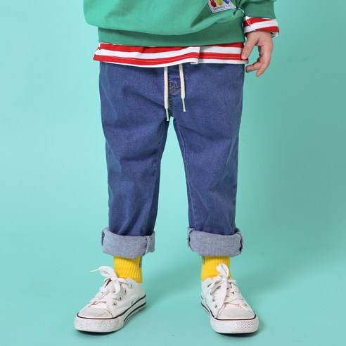 초코몽 아동용 도도끈 데님