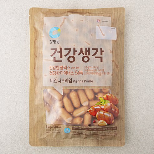 청정원 건강생각 비엔나 소시지, 1kg, 1개